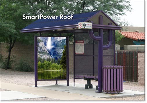 bus shelter image