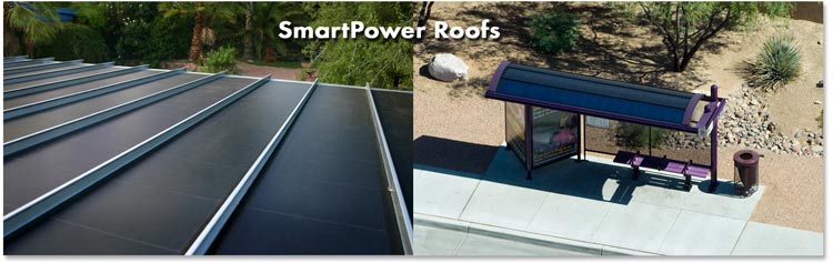 smart roof and bus shelter image